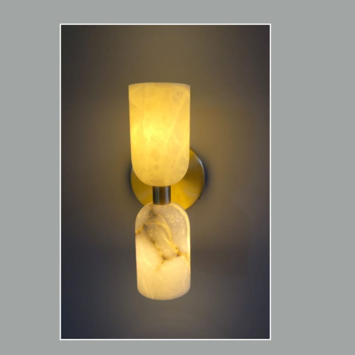 AuraStone Dual Glow Wall Light