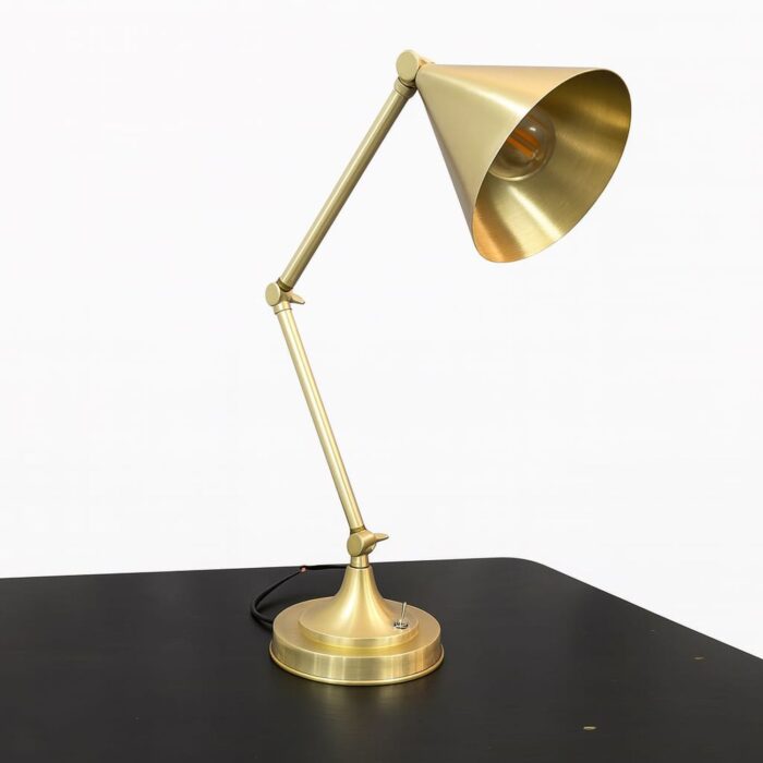 Handmade Brass Table Lamp modern brass desk lamp